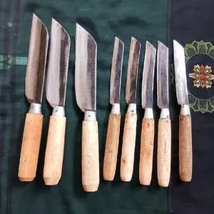 Pusau Dapur Paket Set 8 pcs Tiga Pisau Tanggung Dan 5 pcs Pisau Kecil (3 tgg dan 5 unyil)