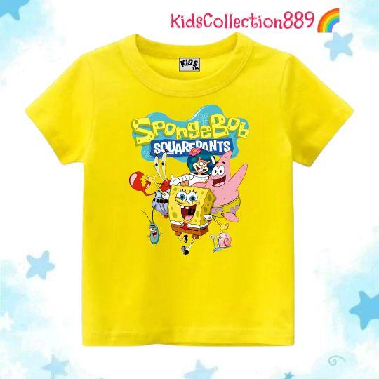 Product Introduction of Kidscollection889 || T-shirt || Baju Kaos anak cewek cowok gambar Spongebob -02 8
