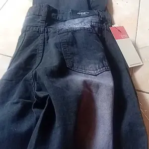 (UNISEX) Celana Jeans Baggy Gombrong Cowok Cewek Highwaist Kulot Jeans Pria Wanita Loose Retro Celana Jeans Panjang Denim Cowok Cewek Santai non Stretch wide leg jeans Hitam Keren Casual