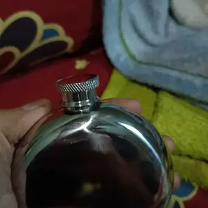 Bottle Wine Bir Hip Flask Round Shape Stainless Steel 5oz - B-5 Tempat Minum