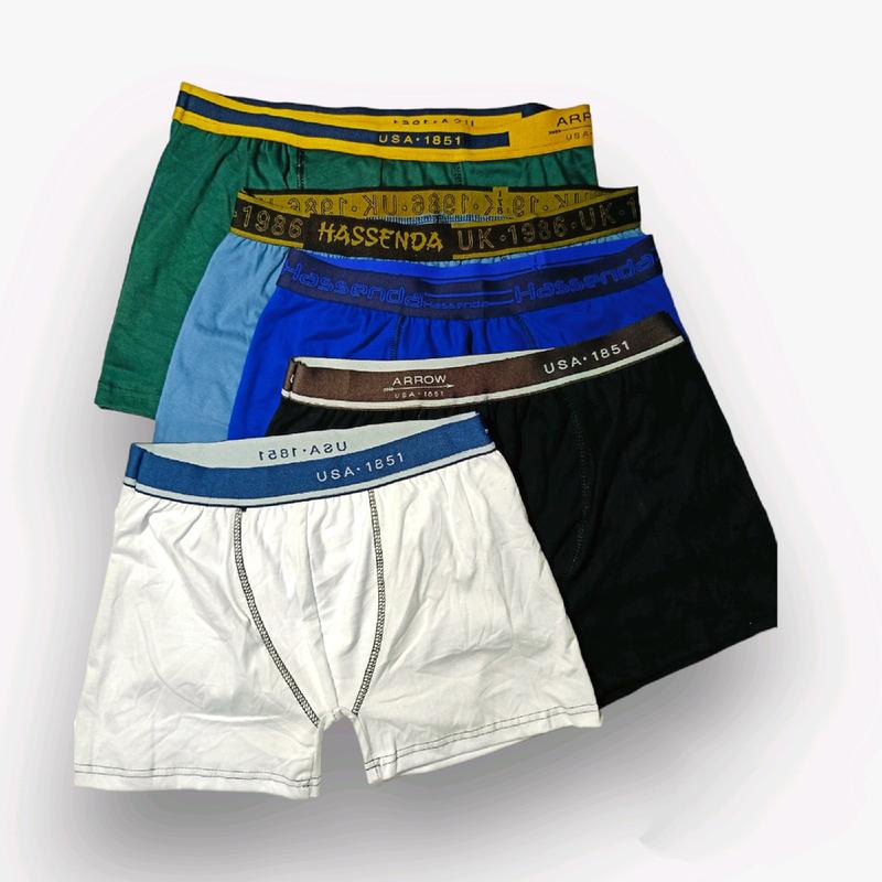CELANA DALAM PRIA DEWASA BAHAN KATUN BOXER ISI 10 Karet Nyaman 1