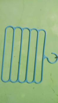 Product Review of HUGO Gantungan Hanger 5 Susun Serbaguna Gantungan Jilbab Gantungan Celana Baju Pakaian Plastik Multifungsi from a**6 1