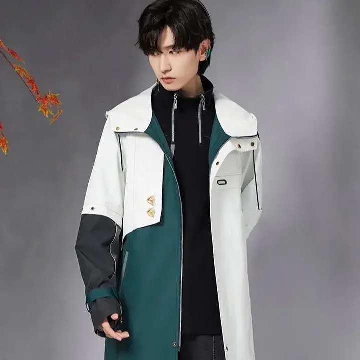 Dan Heng Parka Cosplay Jaket Jacket Cosplayer Honkai Star Rail Mantel Pria Wanita Cewek Cowok 6