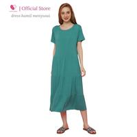 Gambar Dress Busui Friendly Nursing Wear untuk Ibu Hamil dan Menyusui - Black, M dari Baju Hamil Menyusui Happymomma Kota Tangerang Selatan 4 Tokopedia