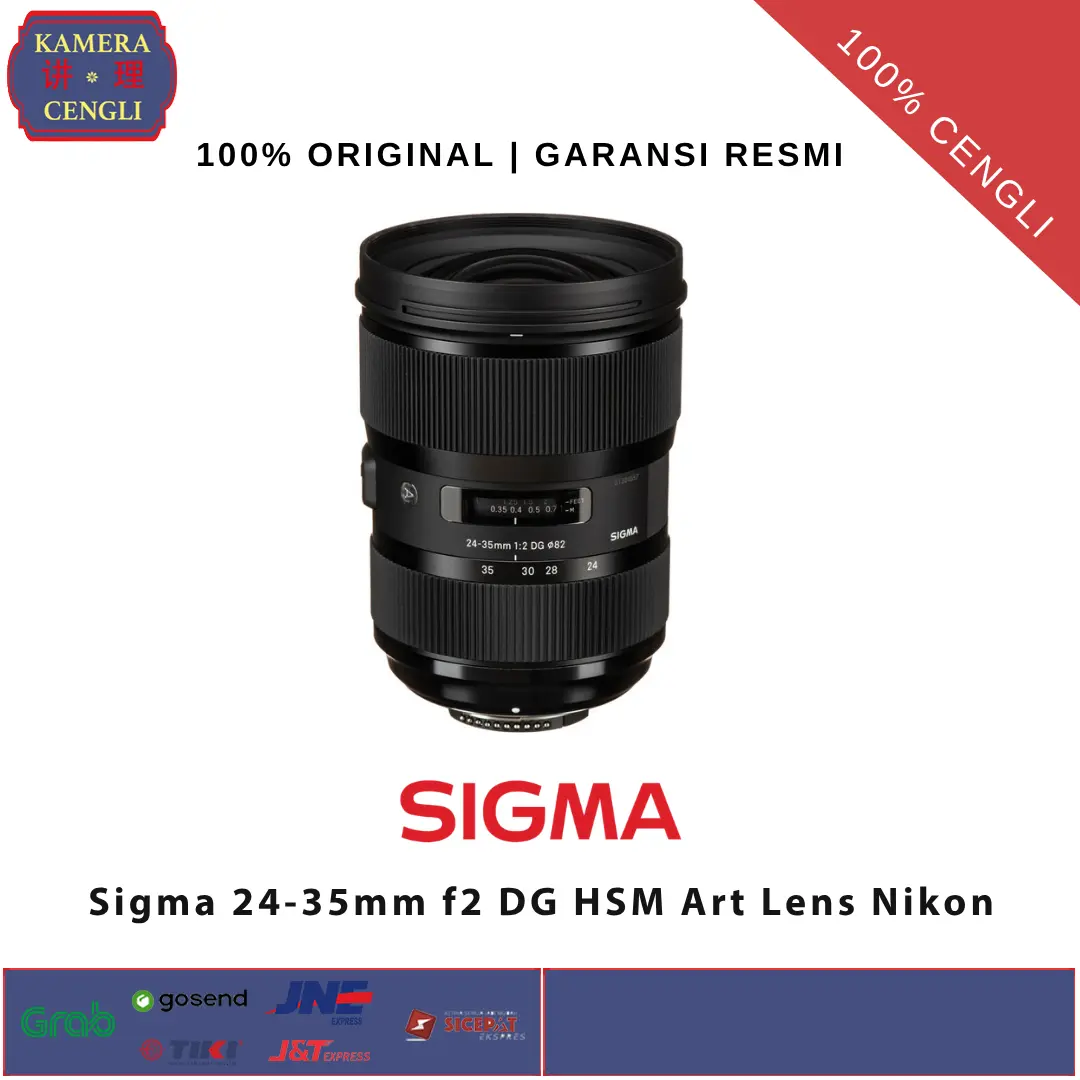 Sigma 24-35mm f2 DG HSM Art Lens Nikon