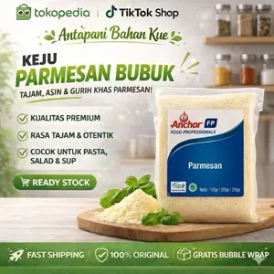 Keju Parmesan Grated Anchor 100gr