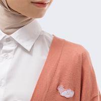 Gambar RiaMiranda x One Fine Sky - Odie Cardigan - Coral Pink, S/M dari RiaMiranda Official Account Kota Tangerang 4 Tokopedia