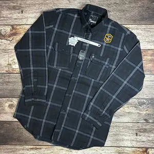 Kemeja Flanel Pria Lengan Panjang Premium Original Casual Cowok Dewasa Bahan Katun Halus dan Nyaman  Baju  Distro Kancing Santai Kotak PROCEED