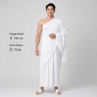 Gambar Kain Ihram Pria Premium | Baju Haji Umroh Laki-Laki | Adem Nyaman Tebal | Putih Bersih - CAMEL dari ALFAUZI COLLECTION Kota Administrasi Jakarta Barat 1 Tokopedia