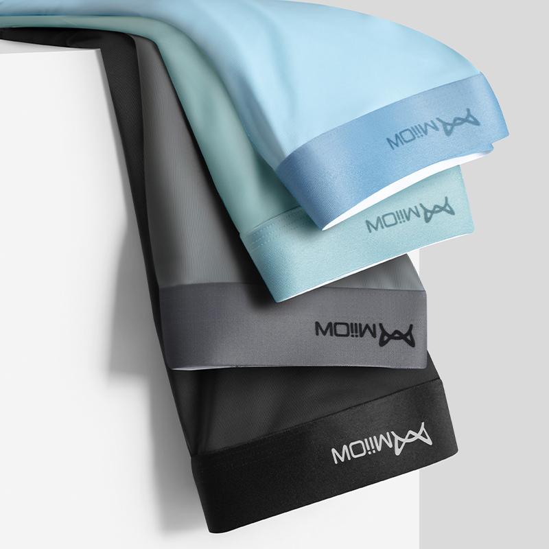 Quần Lót Nam, Chất Liệu Nylon Phổ Biến, Phong Cách Boxer, Thiết Kế Gợi Cảm Đồng Tính, Quần Đùi Gói, Thoải Mái, Thích Hợp Cho Nam Giới, Đồ Lót Nam, Quần Lót Nam, Đồ Lót Nam, M1511