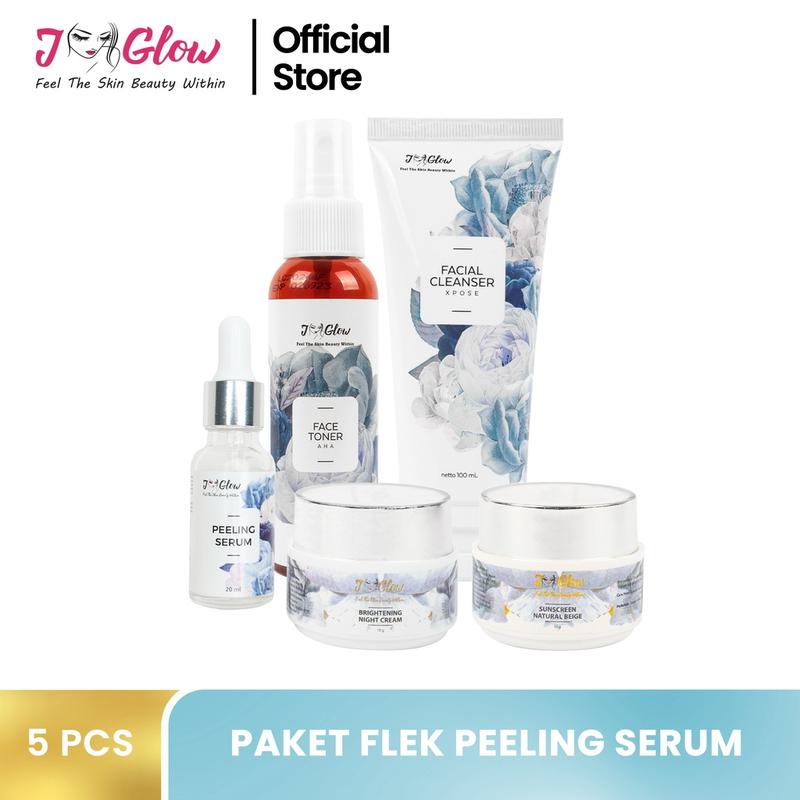 Jglow Paket Flek Peeling Serum