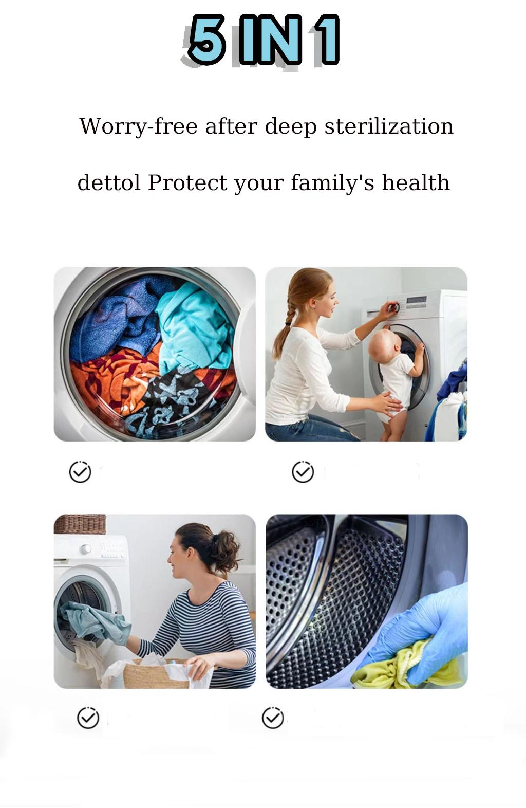 Dettol 5in1 Washer Cleaner 250ml Kill Germs || Dettol 5in1 Washing Machine Cleaner 250ml Freshness