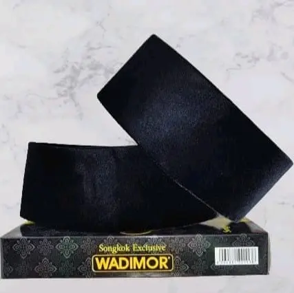 Peci Wadimor Hitam Polos Tinggi 9 0
