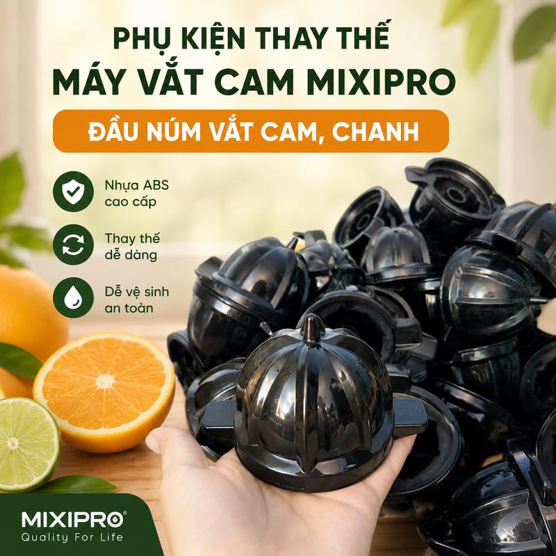 Phụ Kiện Đầu Vắt Cam Đa Năng Cho Máy Vắt Cam Công Suất Lớn - Phụ Kiện Thay Thế Phù Hợp Nhiều Dòng Máy: MIXIPRO, SIVER LOVE, SIVER CRIEST