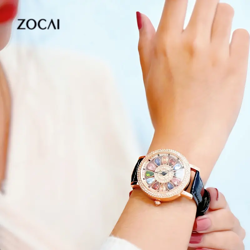 OS6-J07 Jam Tangan Wanita Cewe Simpel Dan Elegan Mewah Kulit Tahan Air Bergaransi 1 Tahun High Quality Qualitas Tinggi Free BoxCOD 1
