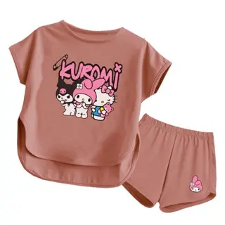 BAJU ANAK KUROMI ONE SET ANAK PEREMPUAN USIA 1-12 TAHUN 1