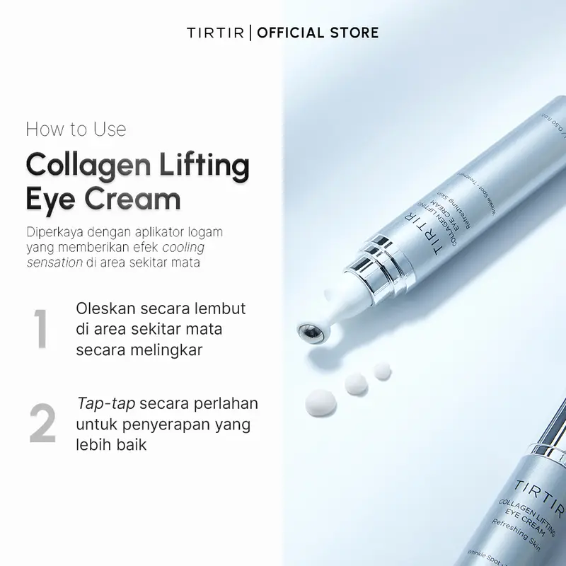 TIRTIR Collagen Lifting Eye Cream 15ml 2
