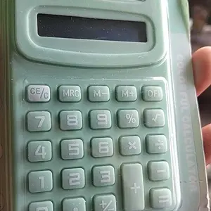 Kalkulator Mini 8 Digit, Ukuran Saku, Warna-Warna Lucu