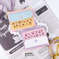 Gambar Cartexblanche Ribbon Mini Dompet Wallet Strap Lanyard Coin Card Holder Wanita dan Pria - White dari CARTEXBLANCHE Kota Administrasi Jakarta Barat 4 Tokopedia