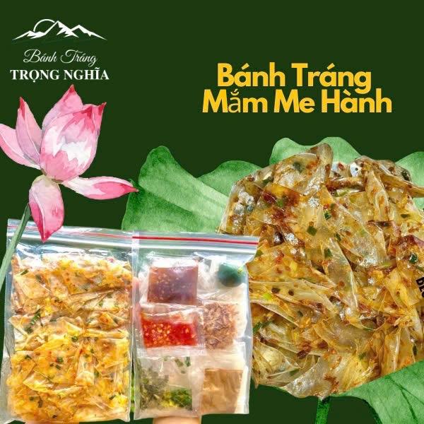  Combo 5B Bánh Tráng Mắm Me Hành Trọng Nghĩa 