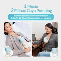 Gambar [NEW LAUNCH] BKA Dual Pump Electric Handsfree & Hands On Breast Pump RelaxFit RelaxCup| Pumping BKA| Pompa ASI Electric Medical Approved Kemenkes dari BKA Official_NEW Kota Bekasi 2 Tokopedia