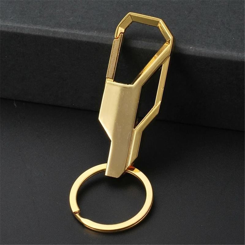 High Quality Metal Key Chain Classical Simple Keyring Bag Accessories 4