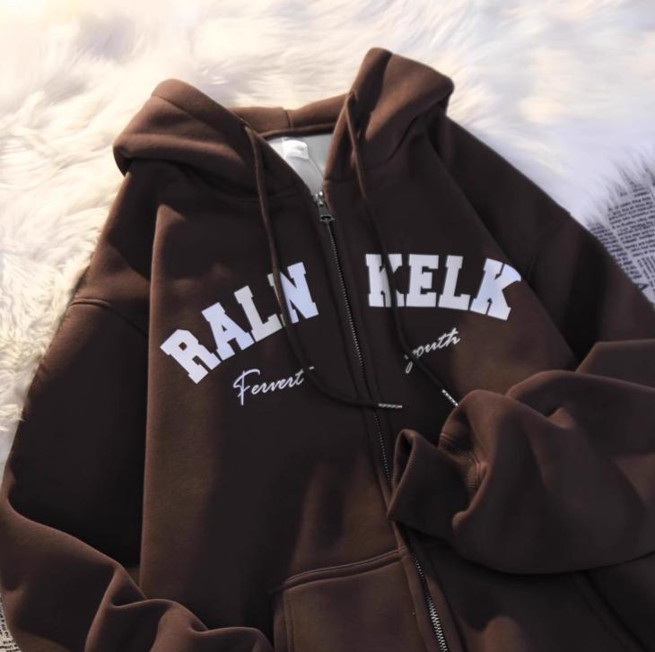 Jaket Hoodie RALN KELK Zipper Unisex Casual Street Lengan Panjang Pullover Resleting Fleece Pria Wanita Lembut Terbaru Kekinian Keren Remaja Distro Suwiter Jaket Hoodie RALN KELK Zipper Unisex Casual Street Lengan Panjang Pullover Resleting Fleece Pria Wanita Lembut Terbaru Kekinian Keren Remaja Distro Suwiter