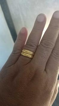Product Review of CINCIN ULAR TERBUAT DARI KOIN ASLI ANTI LUNTUR ANTI KARAT from R**a c**k 2