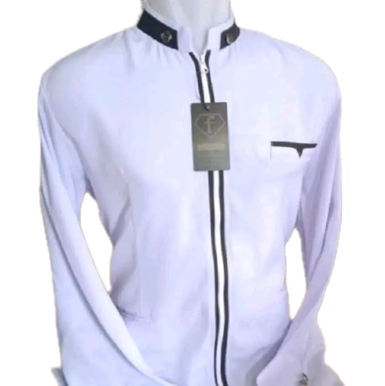 Jas ko polos resleting terbaru atau baju Muslim Pria Dewasa bahan  Katun pilihan terbaik Hitam Kantong Tangan Panjang Koko Nyaman Variasi Kurta