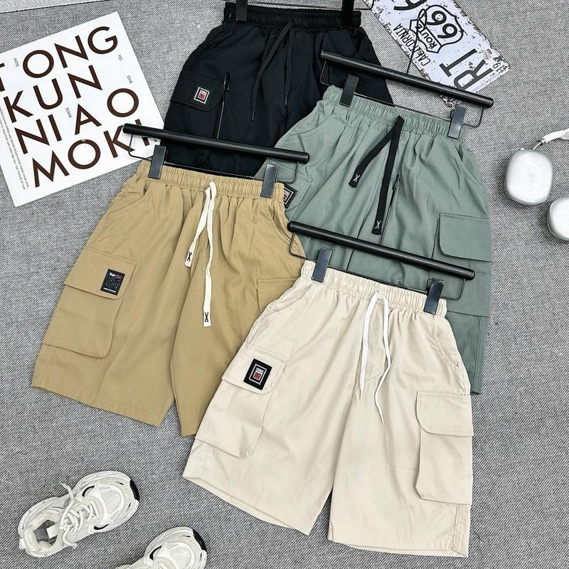 Quần KAKI NGỐ túi hộp bé trai, dáng jogger có túi 2 bên chất mềm mát, co giãn có 3 màu cho bé trai size 17-60kg.