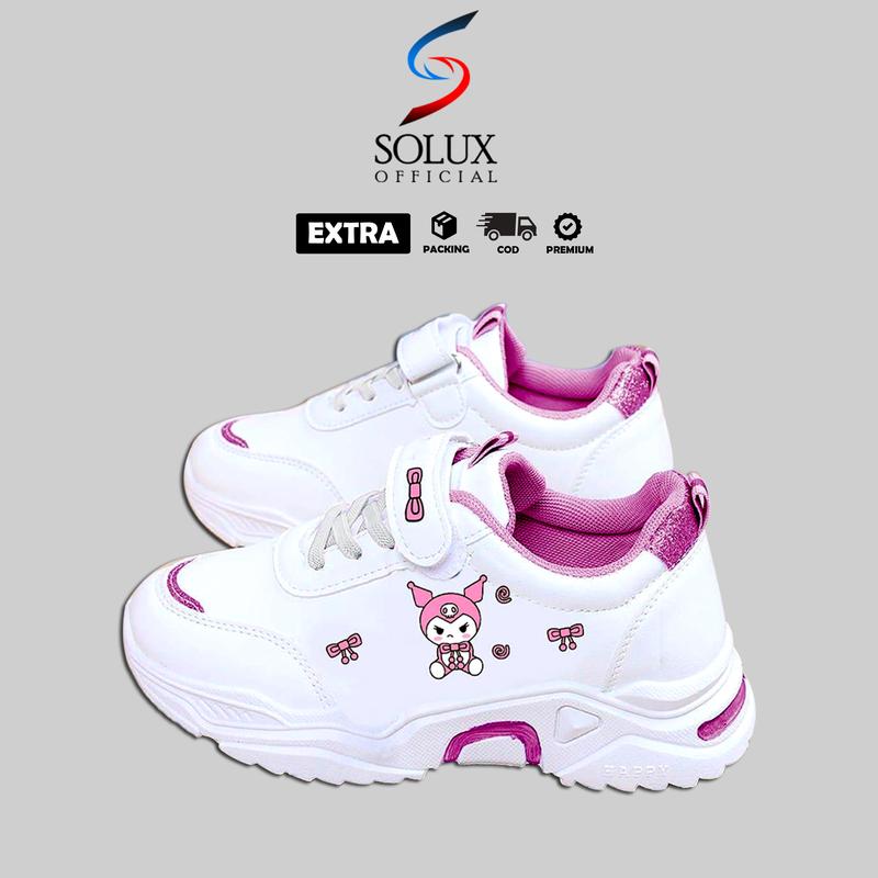 sepatu anak kuromi trendy 2025 sepatu sekolah anak perempuan