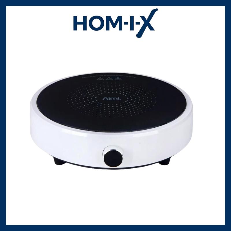 Bếp Điện Từ Tròn Cao Cấp 9 Mức Điều Chỉnh Công suất 2200w Chế độ tự ngắt Mắt kính siêu bền，Bảo Hành 12 Tháng