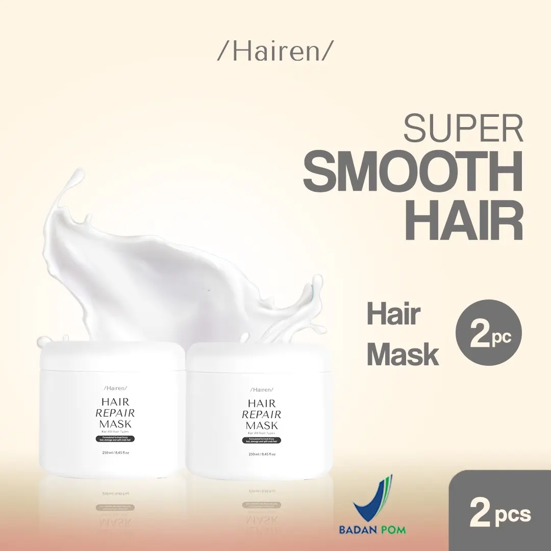 [FREE GIFT] Hairen BUNDLE 2 PCS Hair Repair Mask (for Hair Damage)