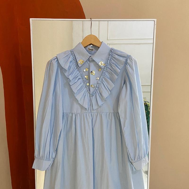 Dress payet by sun.id Katun Kancing 4