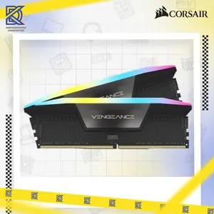 CORSAIR CMH64GX5M2B6000Z30 VENGEANCE RGB DDR5 64GB (2x32GB) 6000MHz CL30 DUAL PROFILE - CORSAIR CMH64GX5M2B-6000Z30