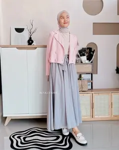 AZURA SKIRT - Rok Ceruty Umbrella Polos Basic