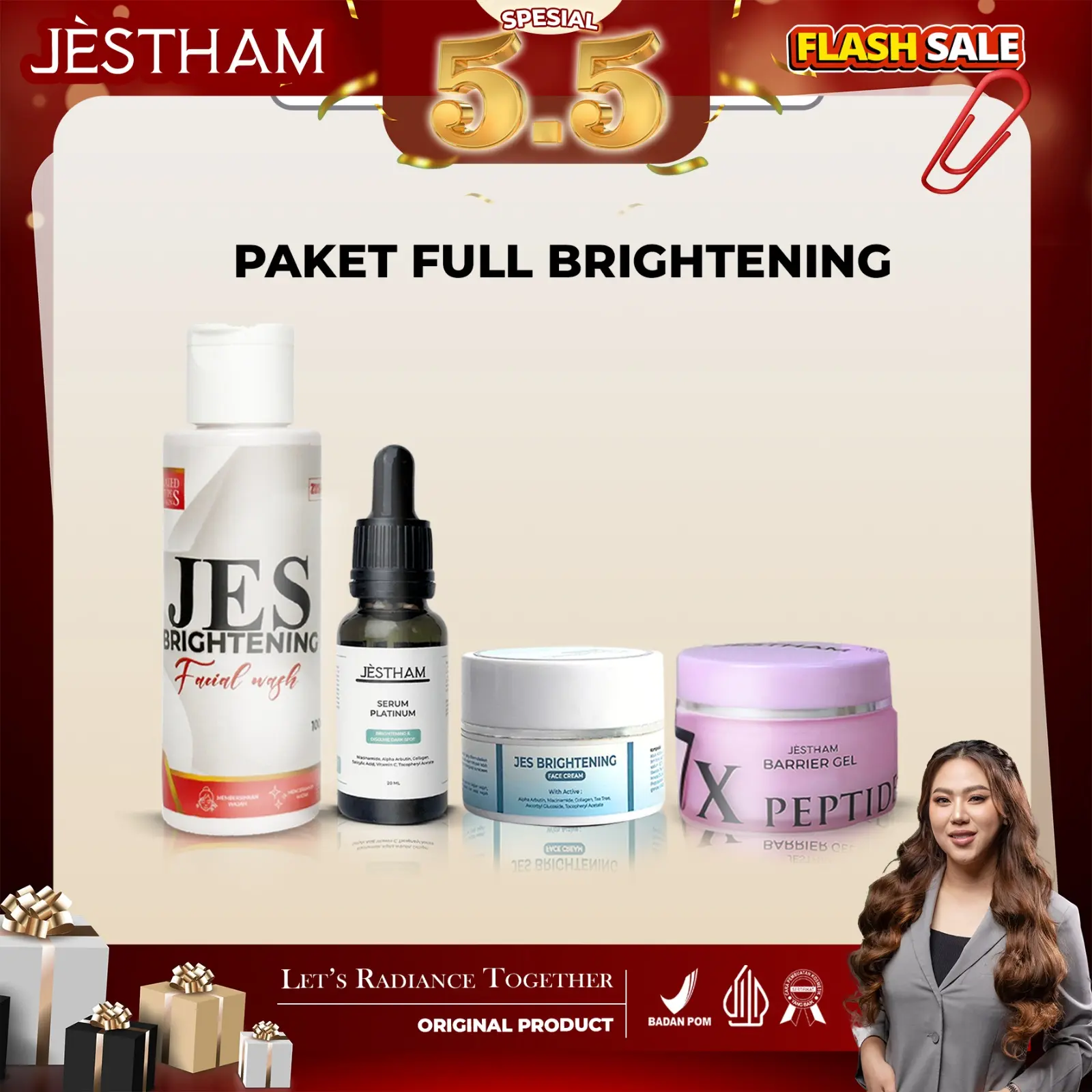 Jestham Paket Full Brightening