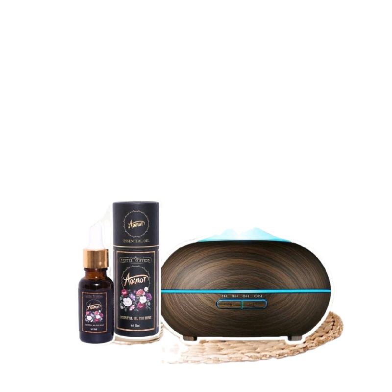 SET BASIC DIFFUSER + 1 ESSENTIAL OIL HOTEL EDITION - TikTok Shop Malaysia