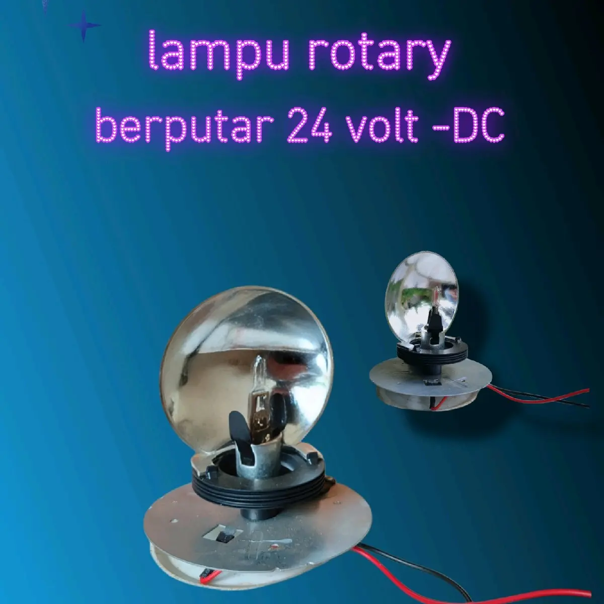 Lampu Rotari Berputar 24 Volt Lampu Dari Rotari Mika Edward Truk Car