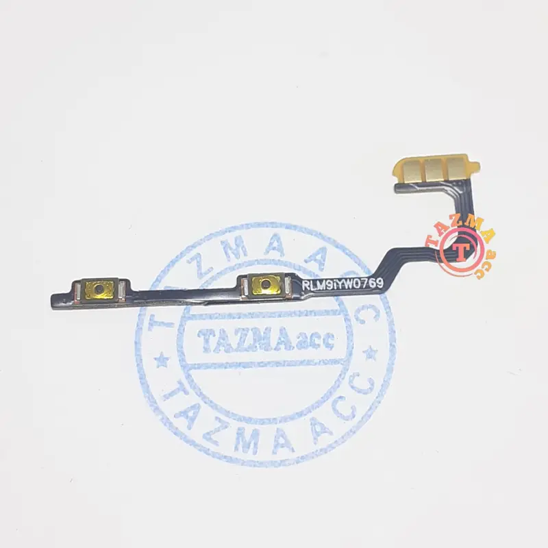 Tombol + Flexible On Off Volume untuk Oppo A76 4G Pernik Volume + Flexibel Power - Layar 5