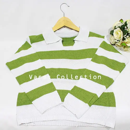 Varas Collection - Favor Sweater Rajut Wanita Murah Korean Style Collarneck - Fit, Baju Knitwear Motif Panjang Atasan Oversize Basic 4