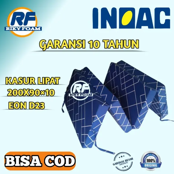 [200×90×10] Kasur Lipat Busa Inoac garansi 10 tahun Kasur single