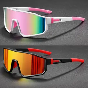 Kacamata Olahraga Bersepeda Luar Ruangan Kacamata Hitam Lari Pria Wanita Kacamata Memancing Berkemah Gunung Kacamata MTB