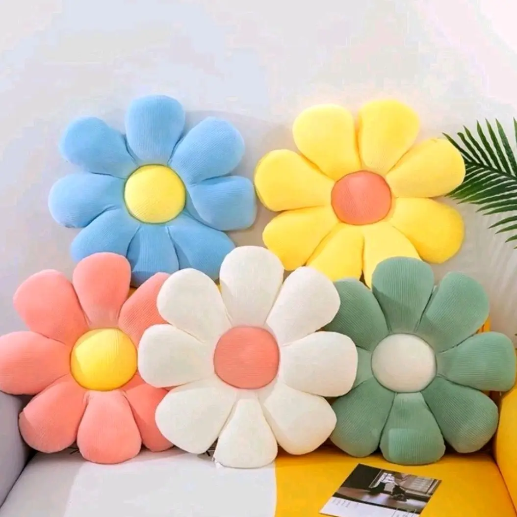 bantal sofa karakter bunga super halus lembut ukuran 40CM bahan yelvo premium Kado