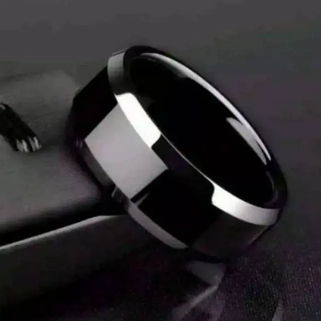 [COD] CINCIN TITANIUM HITAM POLOS KUALITAS SUPER ANTI LUNTUR ANTI KARAT / CINCIN PRIA WANITA ANAK COUPLE TUNANGAN / DUNIAGELANG.ID 3