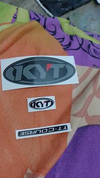 Product Review of stiker helm sticker helmet KYT TT COURSE from f**1 0
