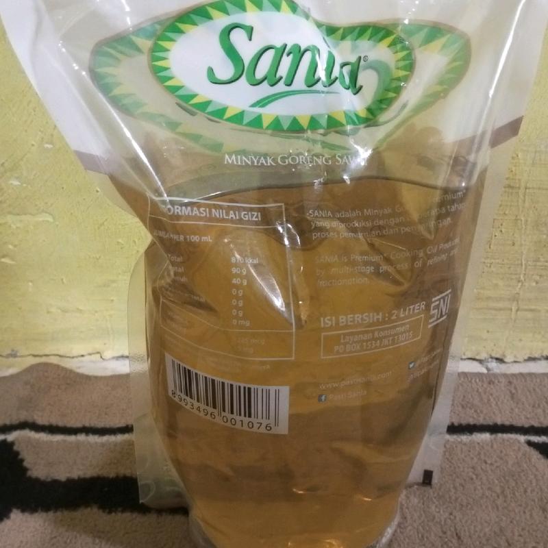 minyak goreng sawit sania 2lt premium cooking oil 6