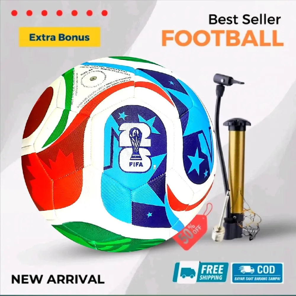 BOLA SEPAK TERBARU LIGA 1 CHAMPIONS SERIES SIZE 5 BERKUALITAS ORIGINAL