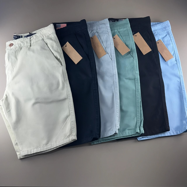 Bermuda Masculina de Sarja Slim fit Premium