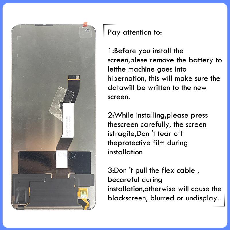 Product Introduction of 6.67" For Xiaomi Mi 10T 5G 10T Pro 5G LCD M2007J3SG Display Digital Touch Screen Replacement Assembly Parts [Free Gift] Repair Tools, Glue, and Protective Film 39